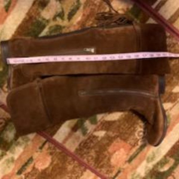 Frye Molly Suede Over the Knee Boot - Picture 13 of 14